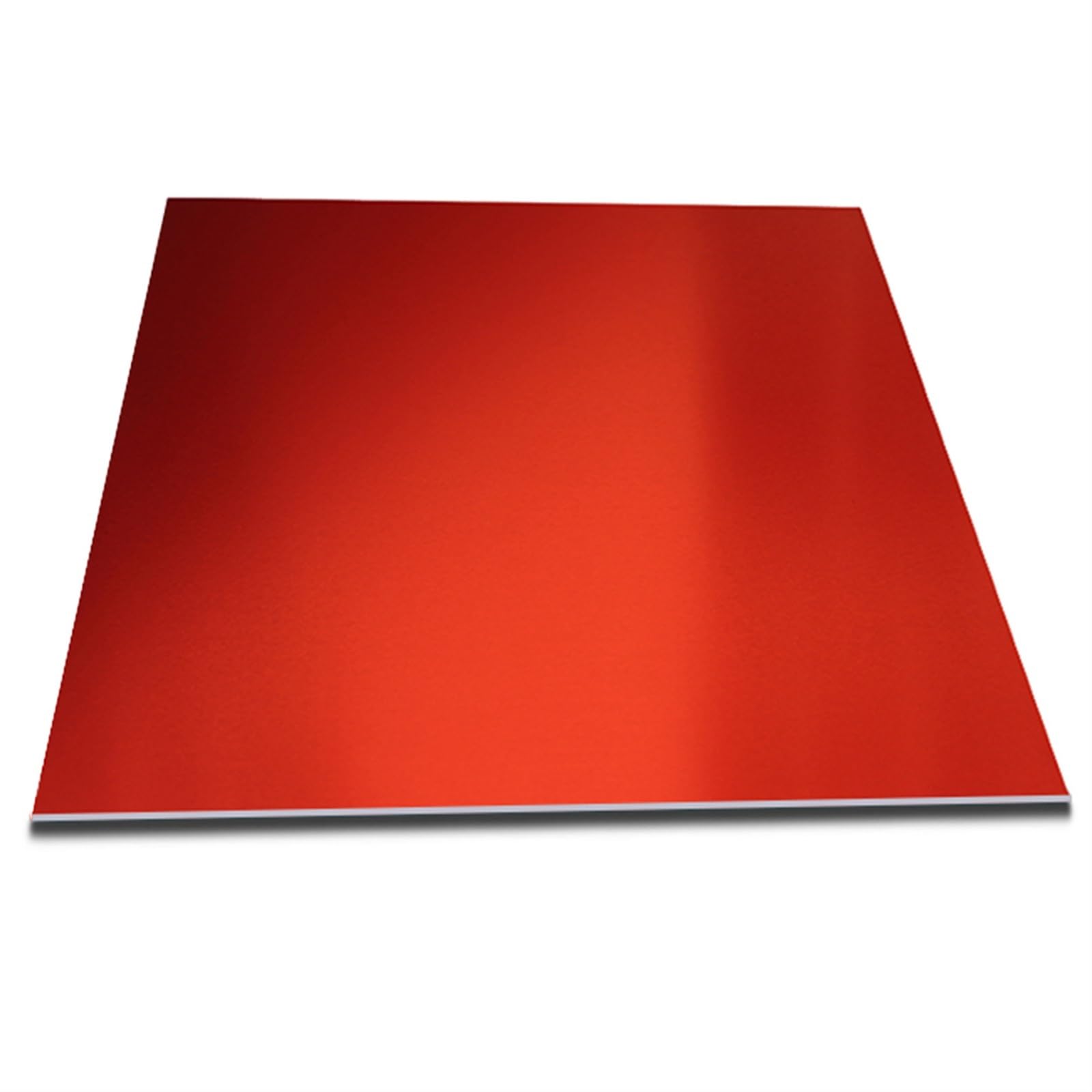 Alluminio Anodizzato Rosso, Colore Grezzo, per Coperture, Anodizzato, Lamiera Di Alluminio Anodizzata, per Edilizia/100 * 100 * 1.0Mm 15Pcs