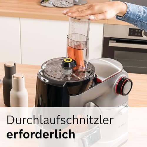 Bosch Asia-Gemüse-Scheibe MUZ9AG1, Zubehör passend für Küchenmaschine Serie 8, OptiMUM, für feine Gemüsestreifen… – Ansicht 2