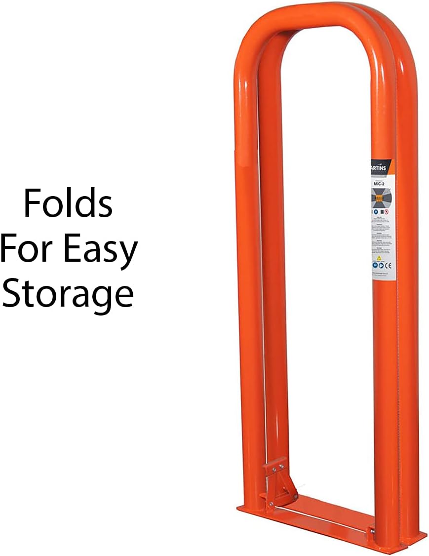 Martins Industries MIC-2 2 Bar Portable Folding Inflation Safety Cage for Safely Inflating Truck and Bus Tires up to 48x13-Inches