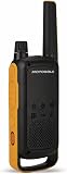 MOTOROLA Solutions - Lotto di 2 Walkie Talkie - TALKABOUT T82 EXTREME - PMR446 - Giallo/Nero - Lungo raggio - Indice IPX4 - Ambienti difficili - 8