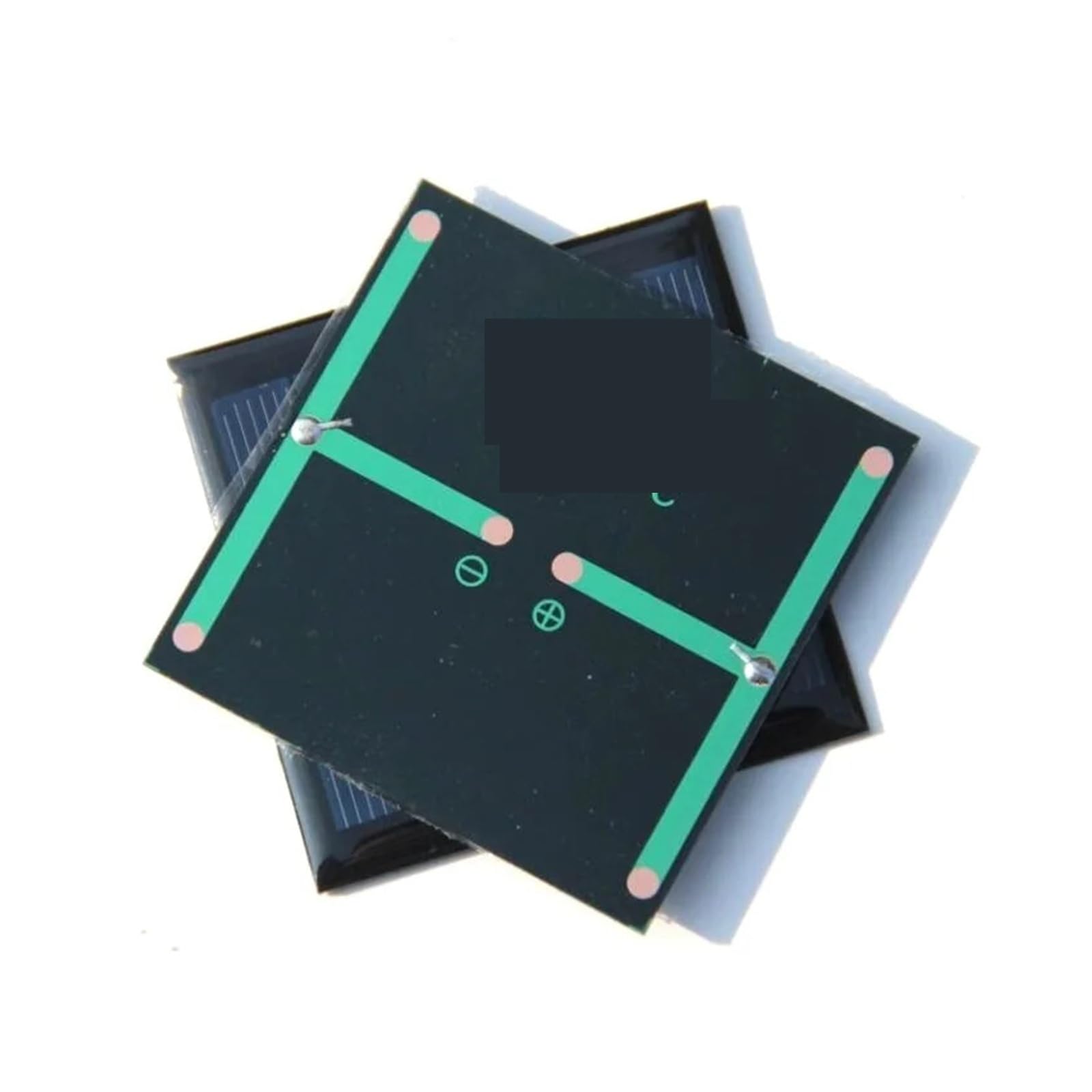 Wvyhlamrc 0.6W 3V Mini 0.6W 5.5V 3V Solar Cell Module Polycrystalline Silicon Solar Panel For Diy 3.7V Education Toys 65 * 65Mm(0.6W 3V)