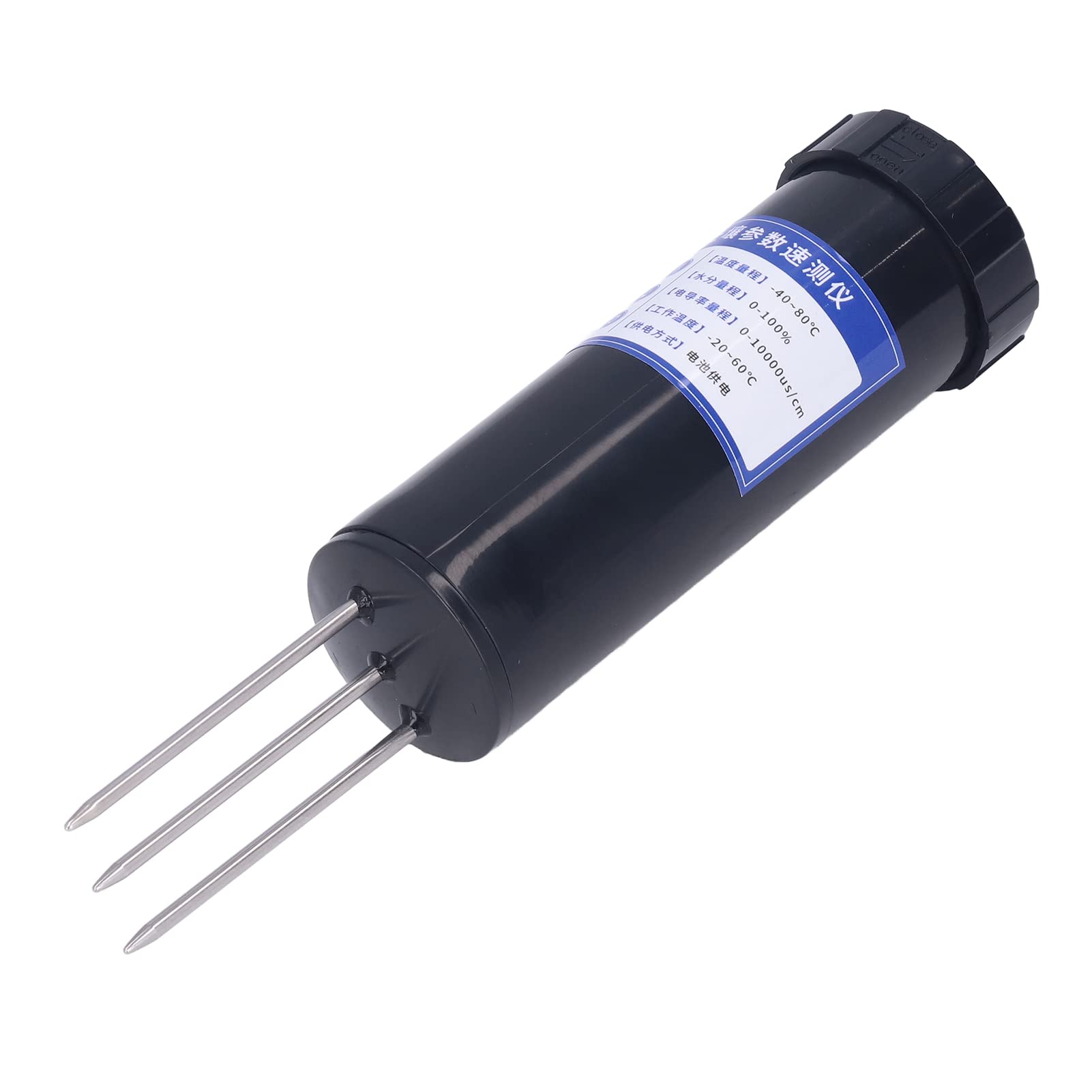 Fafeicy Medidor de Humedad del Suelo Sonda de Acero Inoxidable