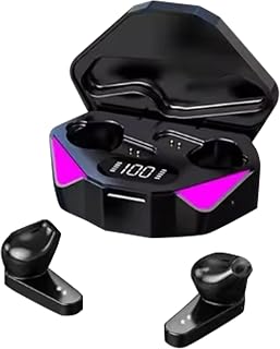 In Ear Headphones Low Latency Light Mode Earpiece Charging Headphones | Fitness Earbuds for Men Sports Running Gym Work Phone Game