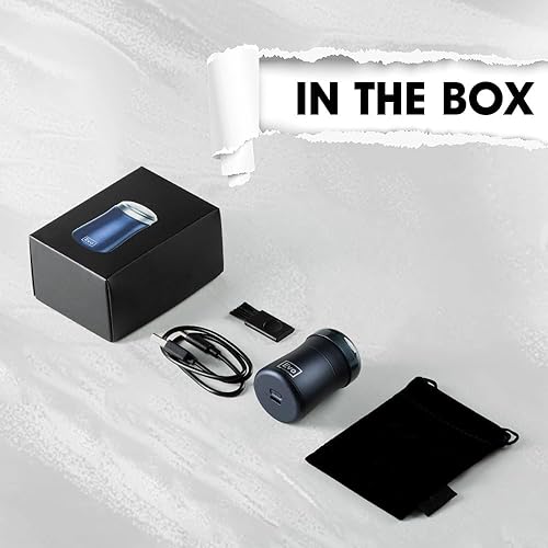 Miniatura 7 de Afeitadora EVO la afeitadora más pequeña del mundo afeitadora de viaje para hombre tamaño de bolsillo maquinilla de afeitar eléctrica para hombre