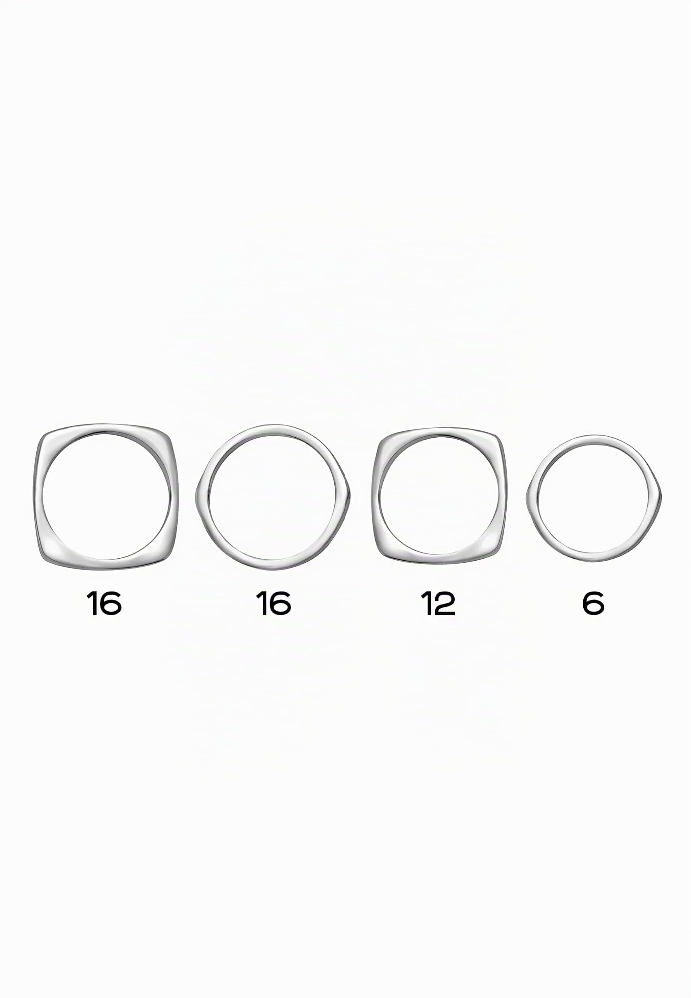 Breil, Anello Donna in Acciaio, Cristalli | Collezione TETRA, Anello, Dimensione 16 mm, Gioiello idee regalo donna