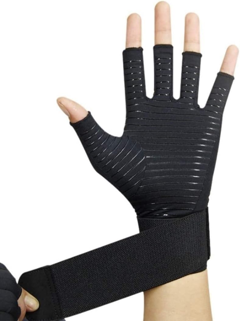 Guantes de Ciclismo Guantes para Hombres Guantes de Entrenamiento ventilados Guantes de Levantamiento de Pesas para Hombres y Mujeres Guantes Deportivos (Color : Black, Size : S)