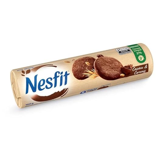 Nesfit, Biscoito, Cacau e Cereais, 160g