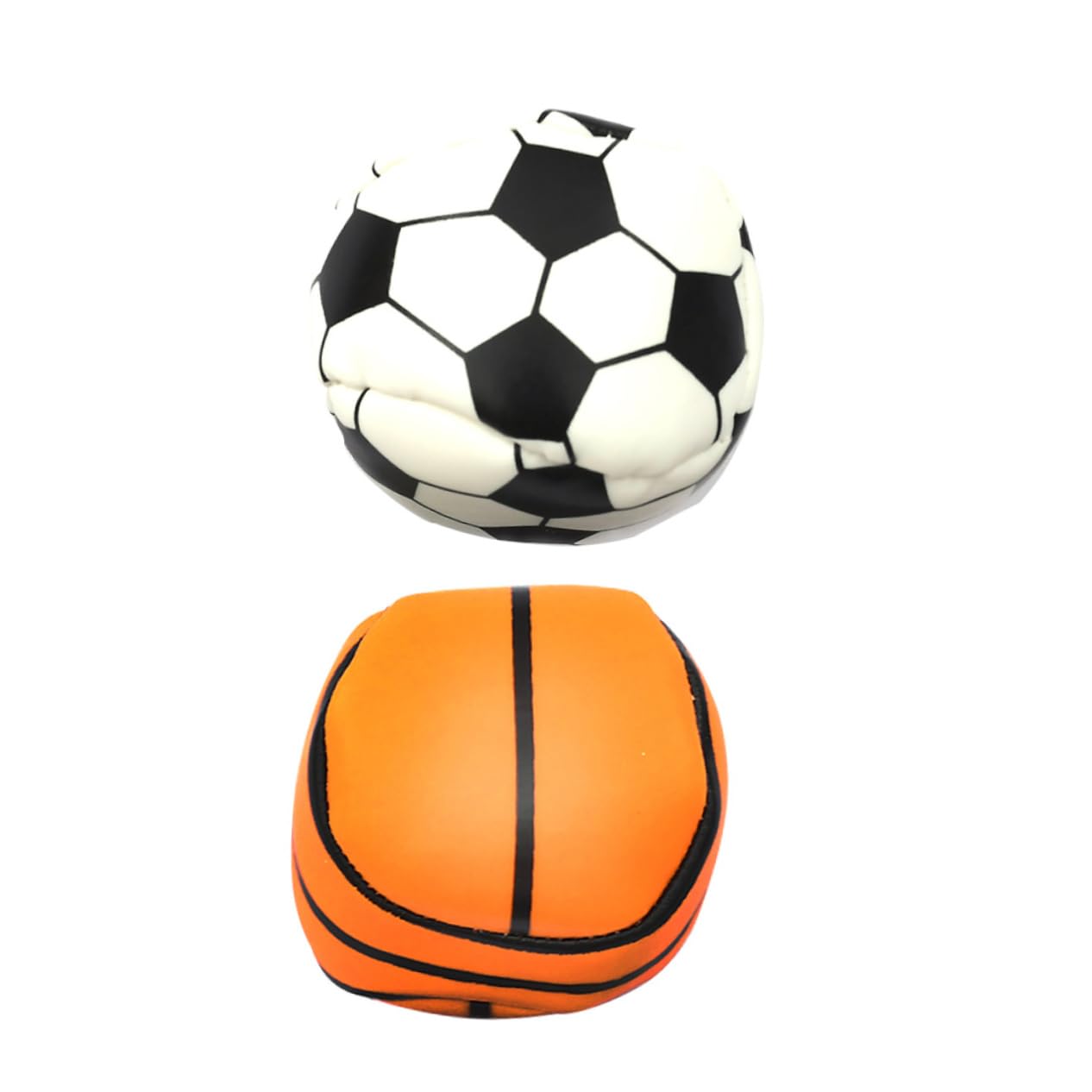 YARNOW Boys and Girls Bean Bag Toss Game 12pcs Handmade Leather Sandbags Soccer Basketball Outdoor Playset