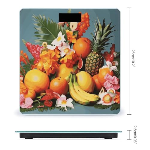Báscula Digital de Baño con Pantalla LED y Vidrio Templado miniatura 2