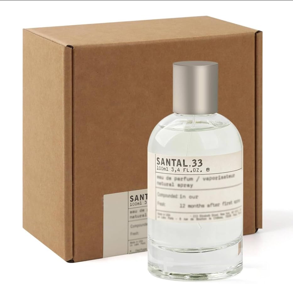No. 33 SANTAL Perfume for Men and Women Eau de Parfum Spray 3.4 Oz