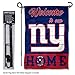 Giants Welcome to Our Home Garden Flag and Flagpole Mount