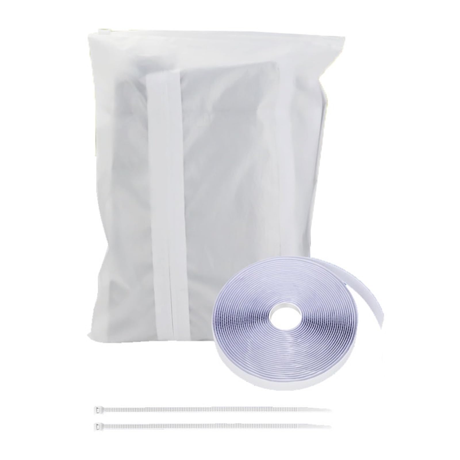 WAFOHSR Universal Air Lock Window Seal Cloth Plate Hot Airs Stop Conditioner Outlet Sealing Kit For Mobile All Weather Protection(400cm)