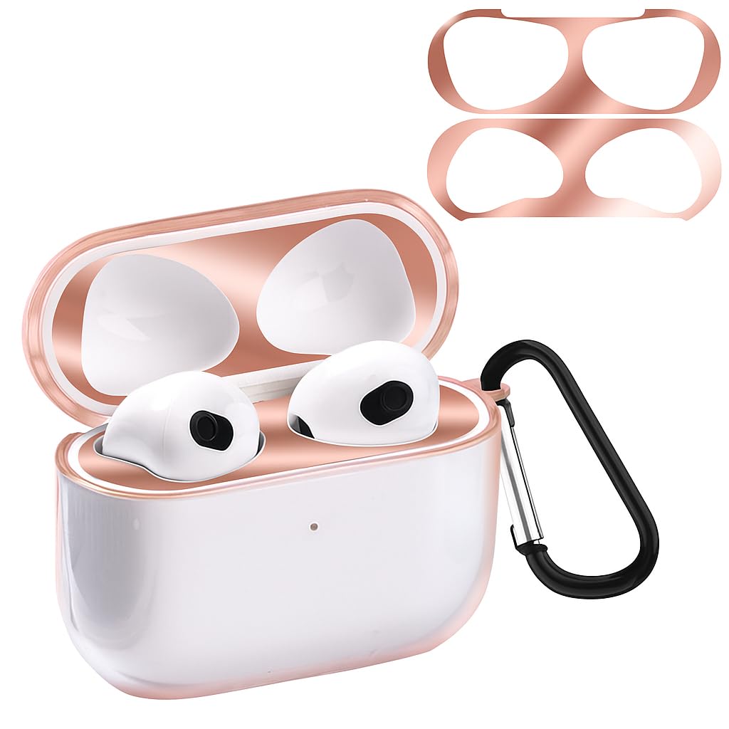 Amazon | ZIRTEX 対応 AirPods 4 ケース 透明 【ダストガード付き