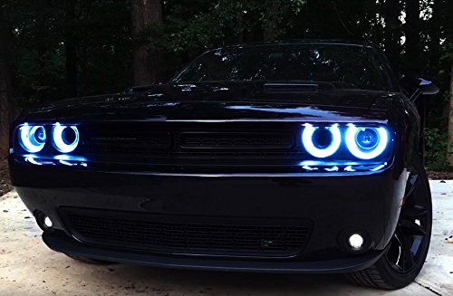 Kit de iluminación ambiental LED RGBW multicolor para Dodge Challenger 2015-2023 miniatura 5