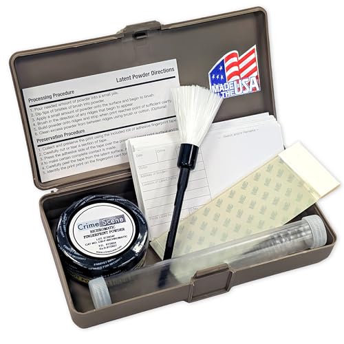 Crime Scene Basic Latent Fingerprint Kit