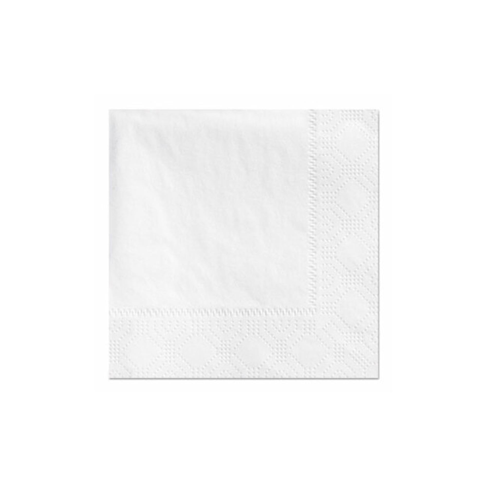 Hoffmaster 180300 Premium servilletas de bebidas, diseño de patrón en relieve, 2 capas, pliegue 1/4, 9 – 1/2 "de largo x 9 – 1/2" Ancho, Color blanco (caja de 1000)