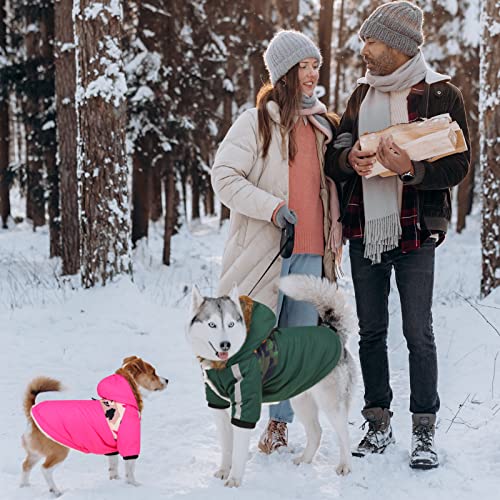 Veste de neige pour chien imperméable en textile premium - 8