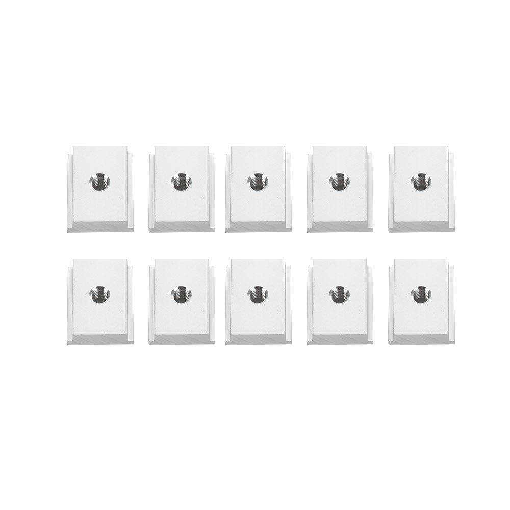 10PCS T-Slider pour T Slot Woodworking Jigs Vis Slot Fastener