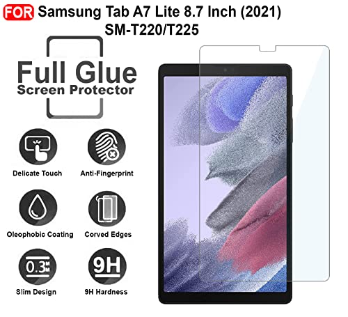 CEDO Samsung Tab A7 Lite (8.7 inch) Tempered Glass | Screen Protector Clear Tempered Glass for Samsung Galaxy Tab A7 Lite (8.7 inch) - SM-T220 / T225 (2021) 5 51QWjN6dwOL
