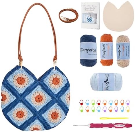 Hanfetch Crochet Kit for Advanced or Intermediate Beginner, Step ...