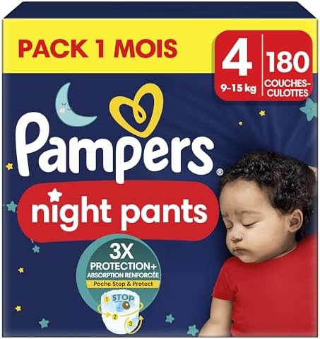 Pampers Night Pants Taille 4