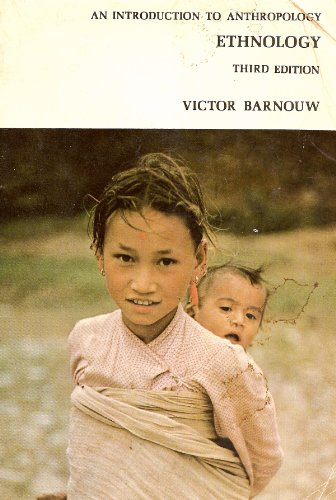 Introduction to Anthropology: Ethnology v. 2 0256020019 Book Cover