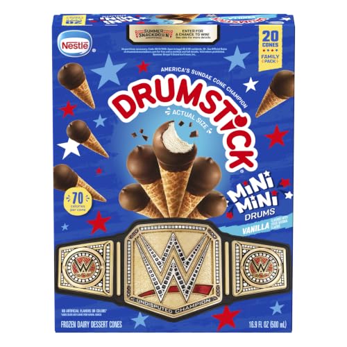 Drumstick Mini Vanilla Cones