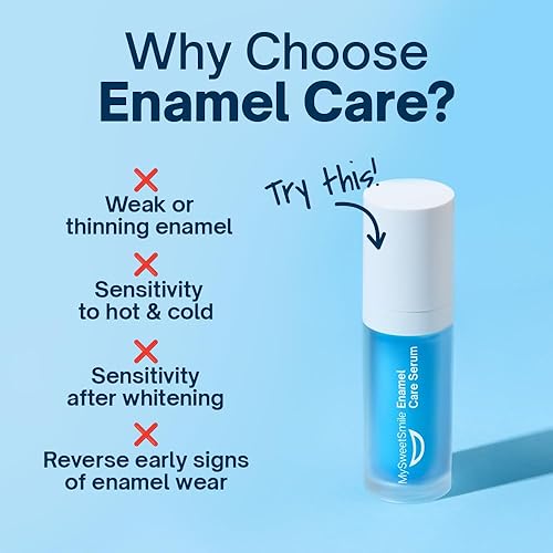 Miniatura 5 de MySweetSmile nHA+ Sérum para el cuidado del esmalte - Alivio de dientes sensibles con hidroxiapatita - Reparación dental y remineralización del