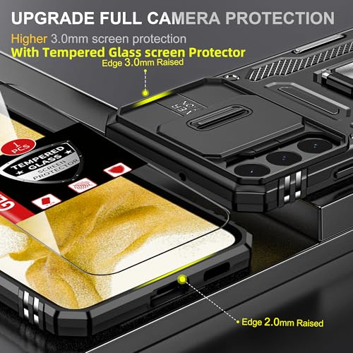 Coque antichoc S22 pour protéger l'écran et les objectifs photo - 2