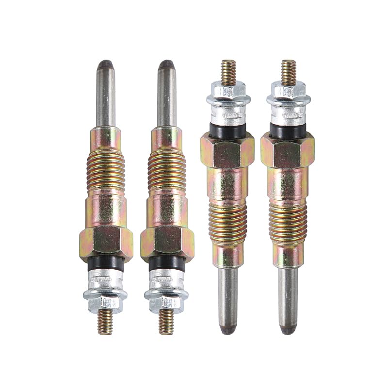 4X 11065-34W00 Glow Plug for Nissan Datsun SD22 SD25 Engine Truck K-EF22 EGF22 REGF22 N-EH40