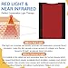 2025 New 3100pcs Dual Wavelength LED Beads 660nm&850nm Red Light Therapy Mat Full Body Used to Relieve Pain 73''x 33'',Black
