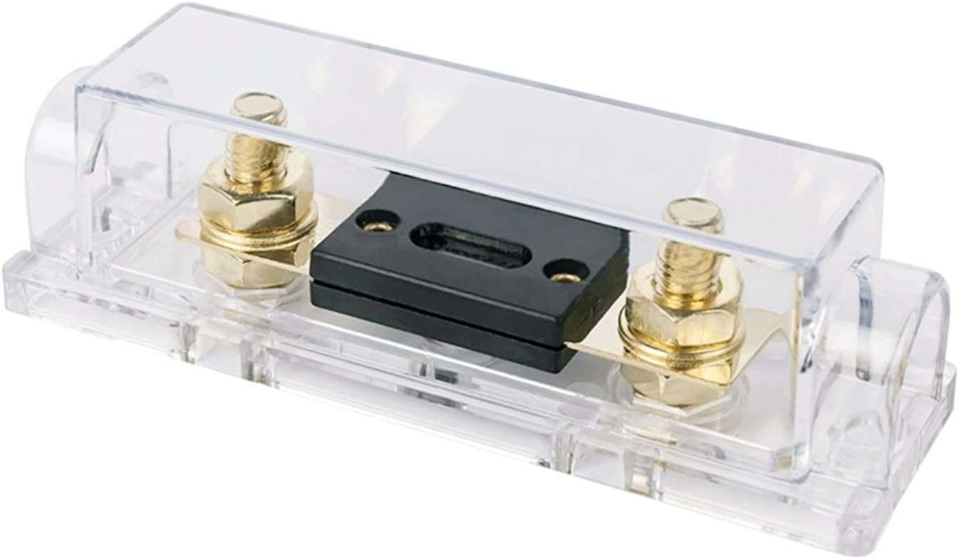 Inline ANL Fuse Holder 100A Car Fuse Holder and Blade ANL Fuse Electrical Protection
