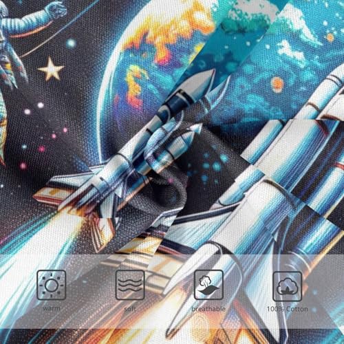 ODAWA Space Soft Toddler Briefs Cotton Tagless Toddler Underwear 2T3