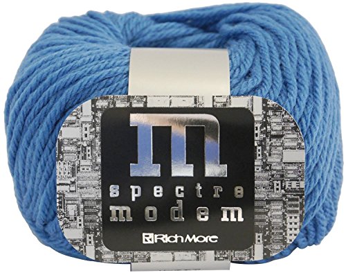 リッチモア スペクトルモデム 毛糸 極太 Col.22 ブルー 系 40g 約80m 2098