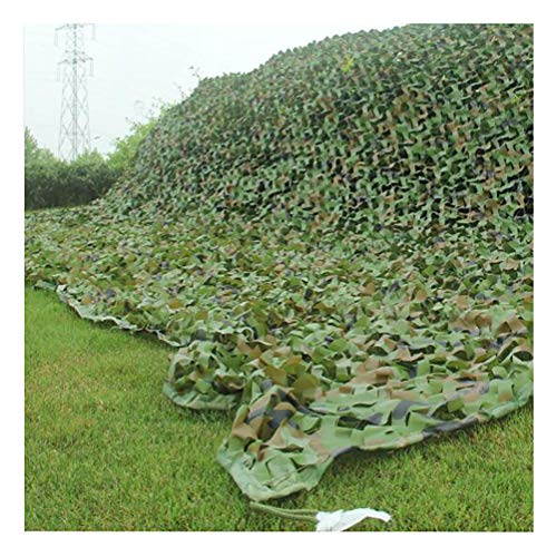 Filet de camouflage militaire 2x3m renforcé haute densité forêt