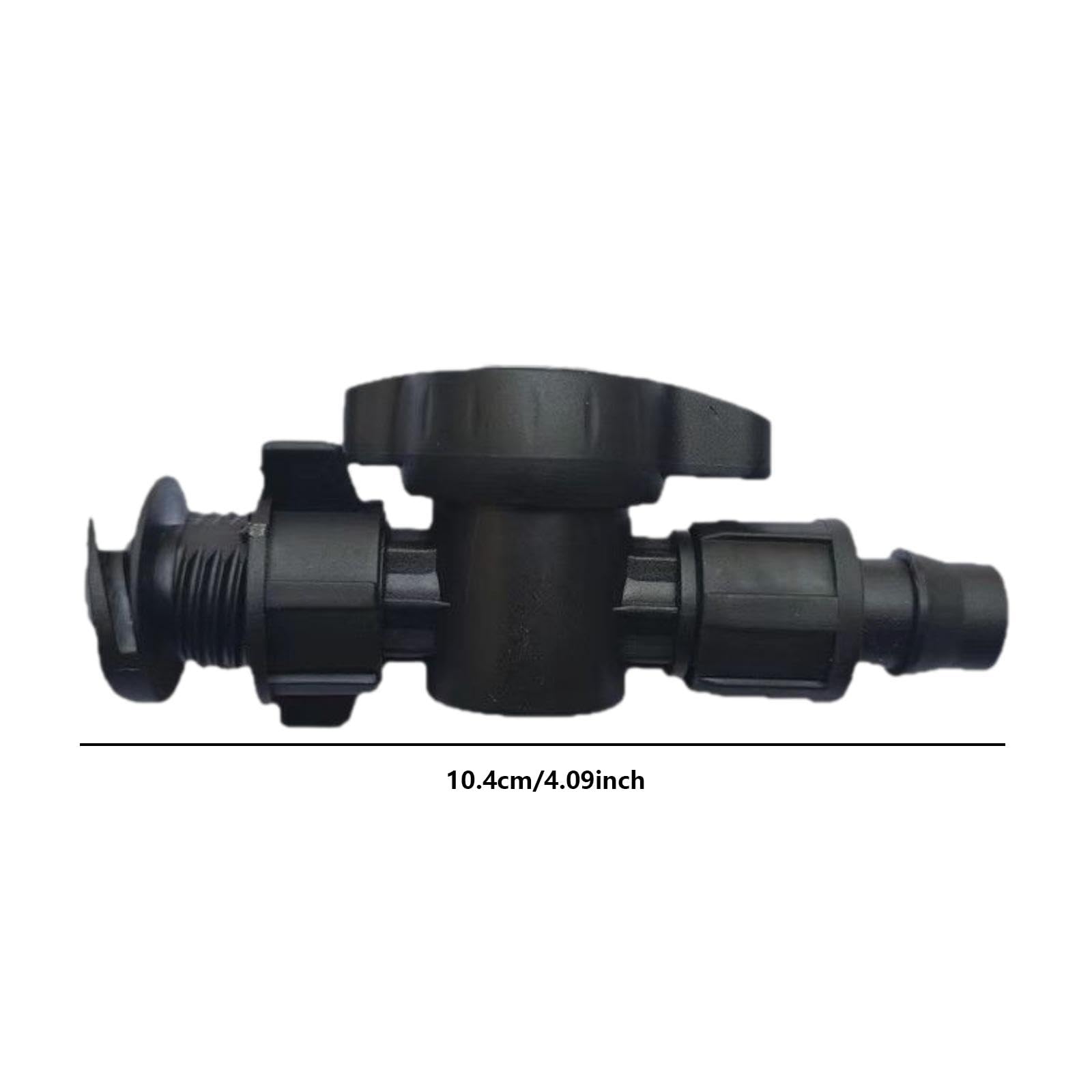 MagiDeal 100 raccordi per Tubi di irrigazione a Goccia, Accessori per irrigazione Automatica, Dadi di bloccaggio Multifunzione, Pezzi di Ricambio