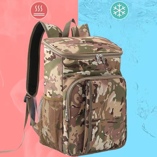 Sac à dos isotherme étanche grand format 42x29x19 cm pour repas et camping