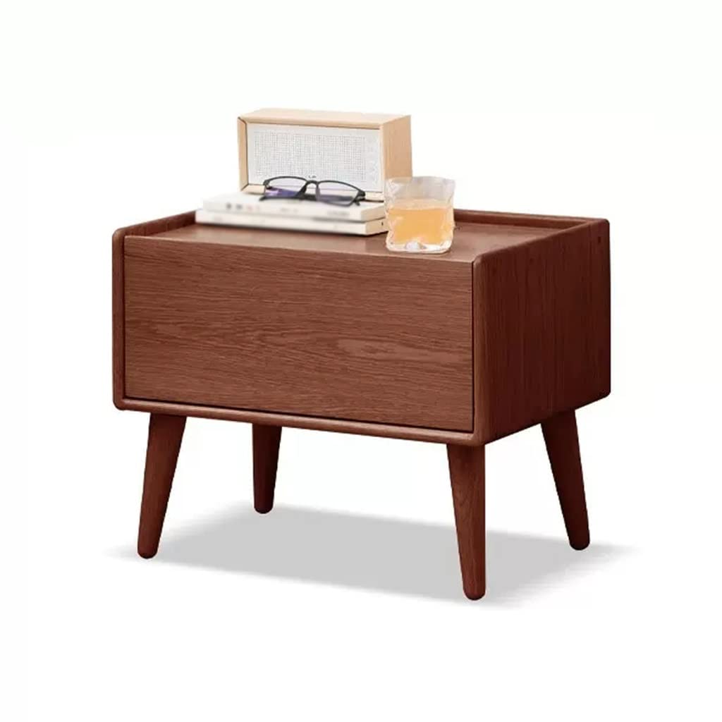 BHGFYXBS Side Tables Bedroom Indoor Single-Layer Bedside Table Nordic Bedroom Small Square Table Storage Cabinet Living Room Sofa Side Cabinet Bedside Tables,B-50 * 35 * 40cm