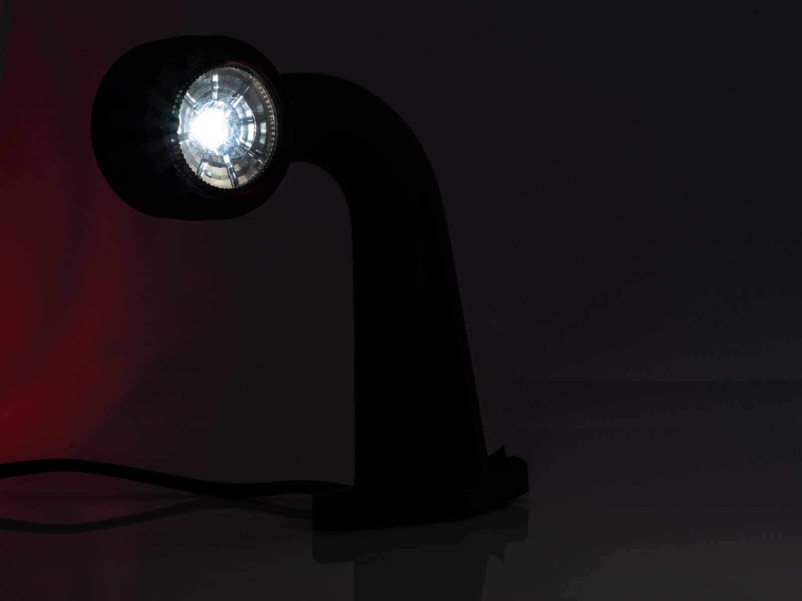 Feu De Gabarit Coudé LED Bicolore 12-30V - Unitaire - Marque LEM Select - Neuf