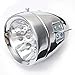 Vintage Retro Bicycle Bike Front Light Lamp 7 LED Fixie Headlight with Bracket