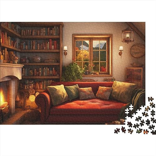 Puzzle adulte 1000 pièces anti stress pour déconnecter et décorer le salon