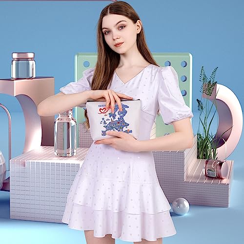 MEIKIUP Europe Travel Cosmetic Bag