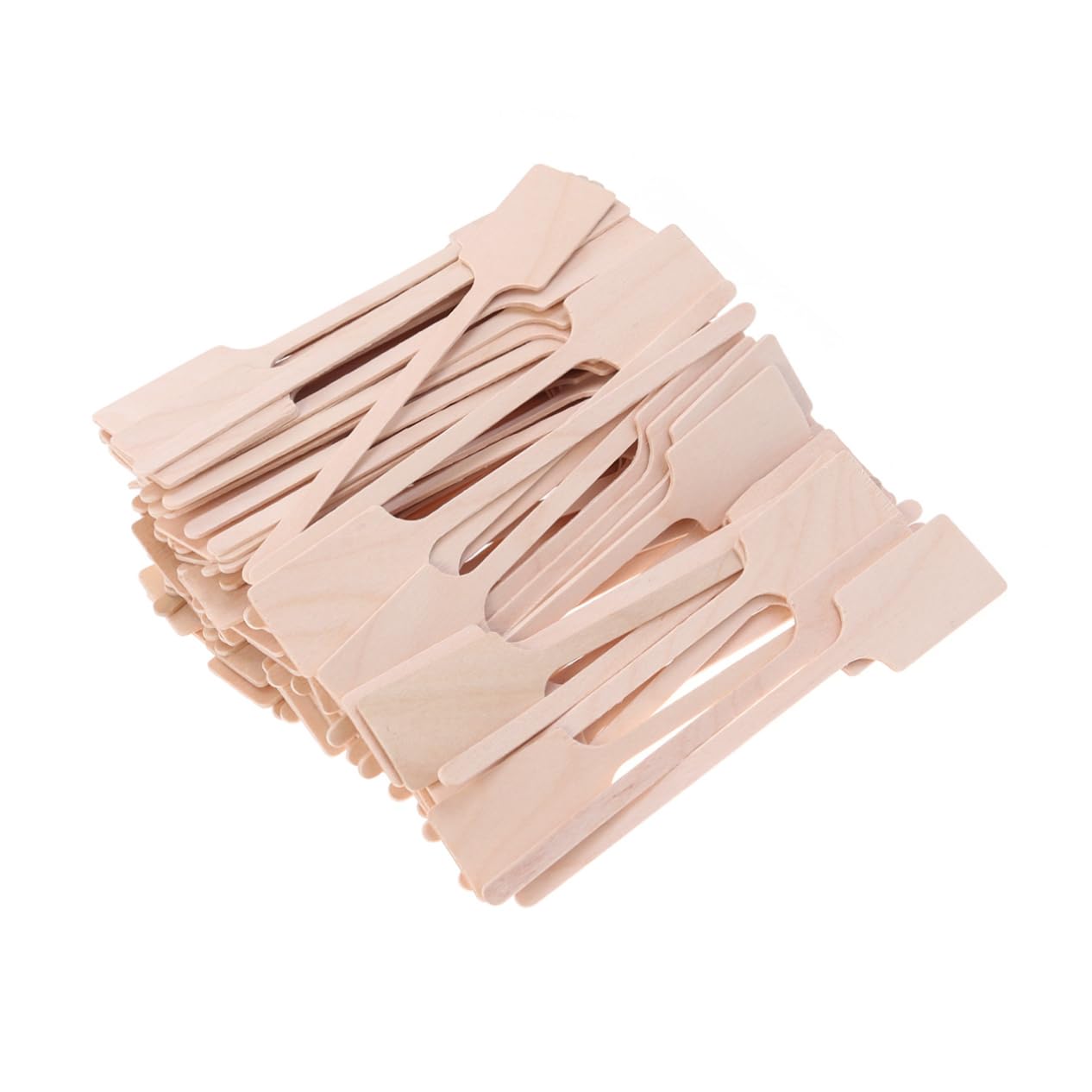 OFFSCH 200pcs Wooden Coffee Stirrer Disposible Stirring Rod for Coffee Tea Beverages Square Head Tea Stick