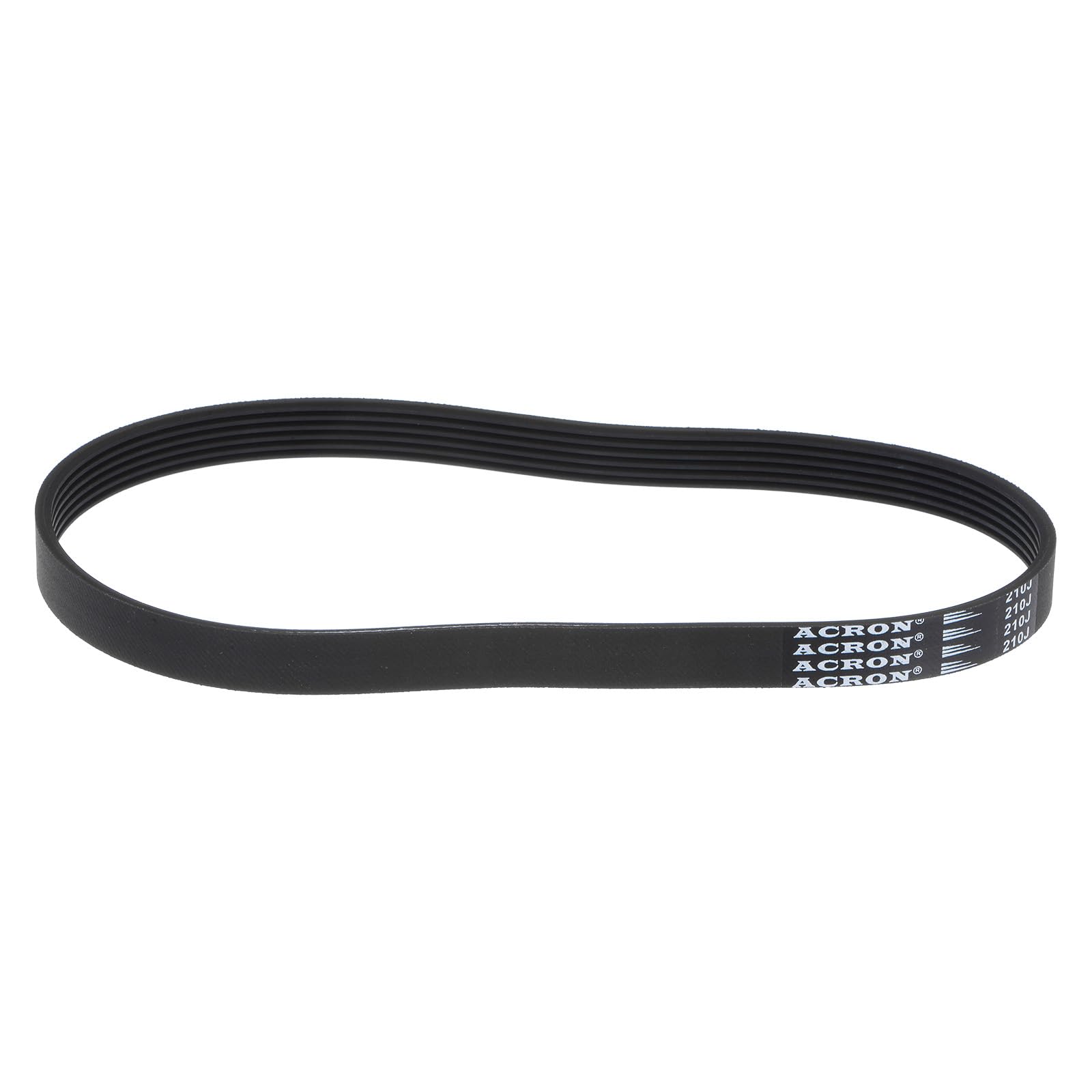 uxcell 210J6 Poly V Belt, 6 Ribs PJ V-Ribbed Belt 21" L, 0.55" W, 0.14" T