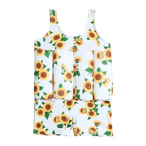 Image of Kids Float Swimsuit Buoyancy Sticks for Baby Boys Girls One Piece Floating Swim Vest Training Aid Swimwear