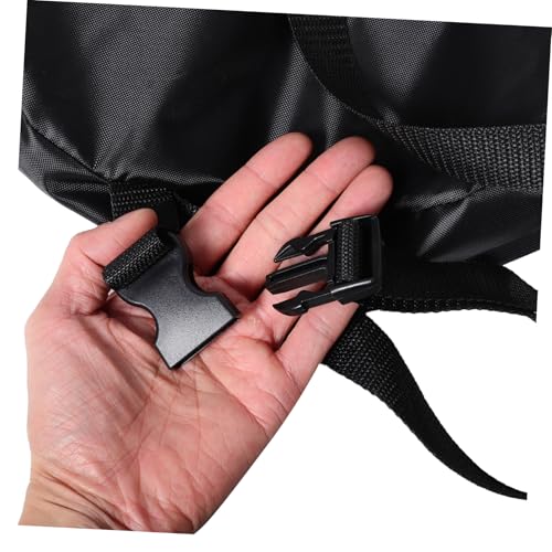 Cubierta de asiento para kayak Gatuida protector ajustable de cabina negro 3