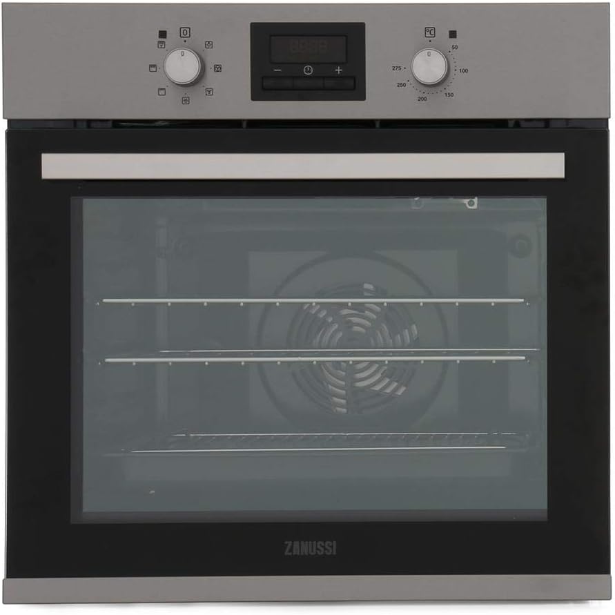 Zanussi ZOB35471XK Mutlifunction Electric Single Oven With Touch Control Programmable Timer - Stainless Steel