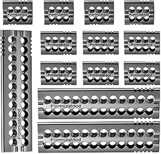 FormulaMod Metal Cable Comb Kit Brass Material Cable Management Tools Wire Organizer Combs for PSU Cable Extension Water Cooling