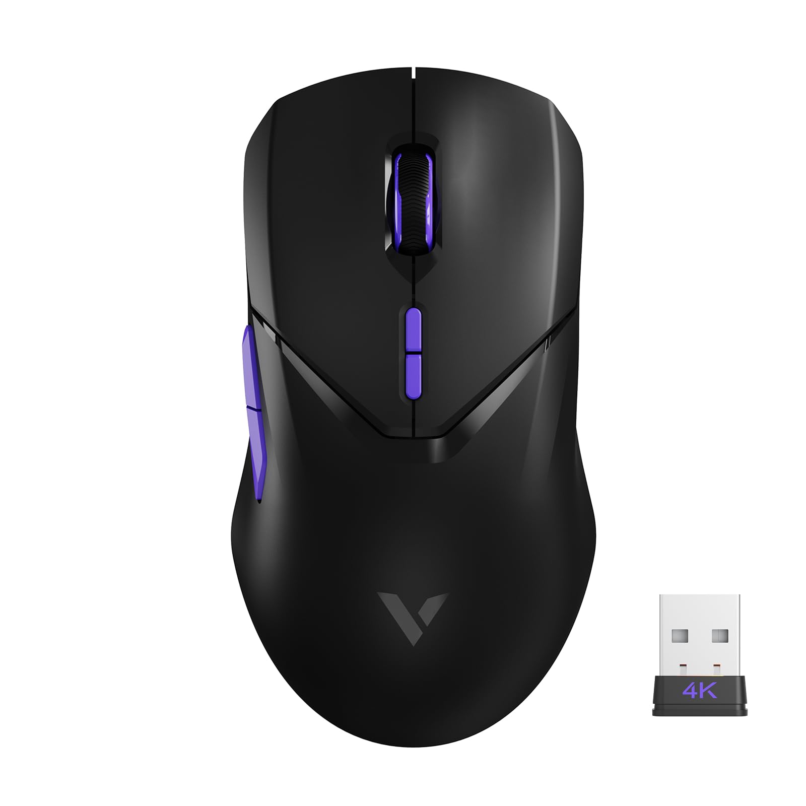 Rapoo VT9Pro 4K Souris Gamer sans Fil Ultralégère 68g, Paw 3398 26000 DPI