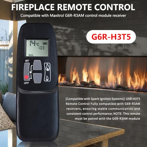 Télécommande G6R-H3T5 résout les pannes de contrôle de cheminée - 2